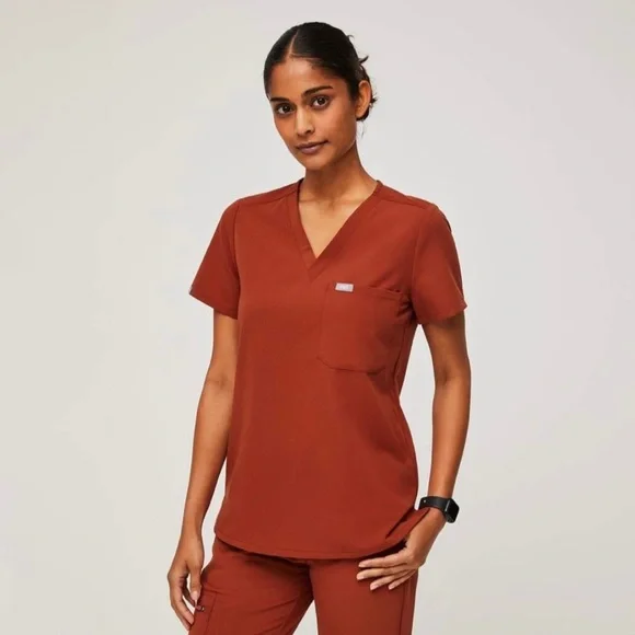 Figs Tops Nwt Figs Auburn Catarina Scrub Top Women Xxs Poshmark